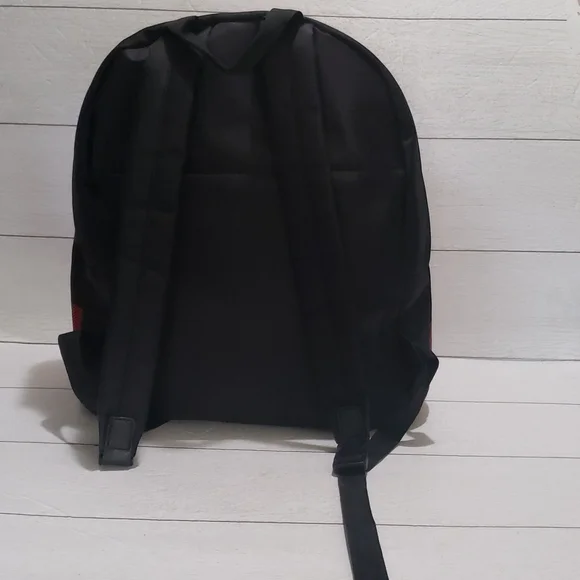 Dsquared2 Wood black and bufalo print backpack
